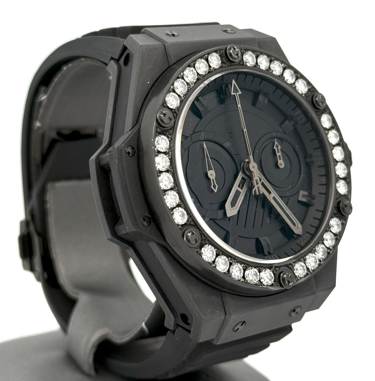 HUBLOT King Power Geneve Edition All Black Watch 48mm (Pre-owned)