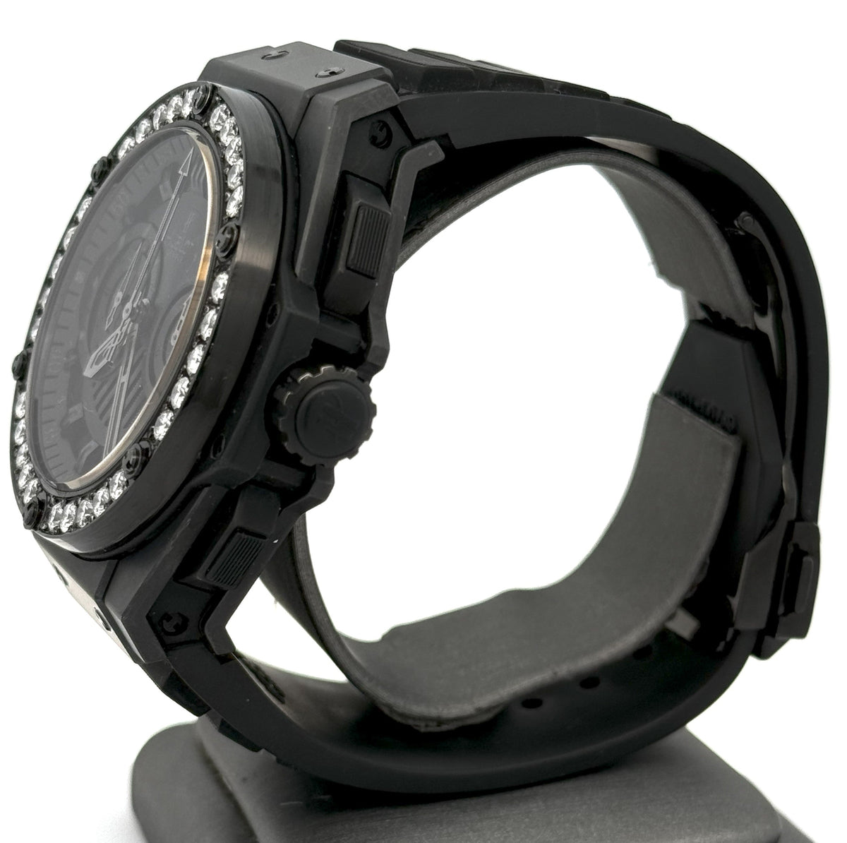 HUBLOT King Power Geneve Edition All Black Watch 48mm (Pre-owned)
