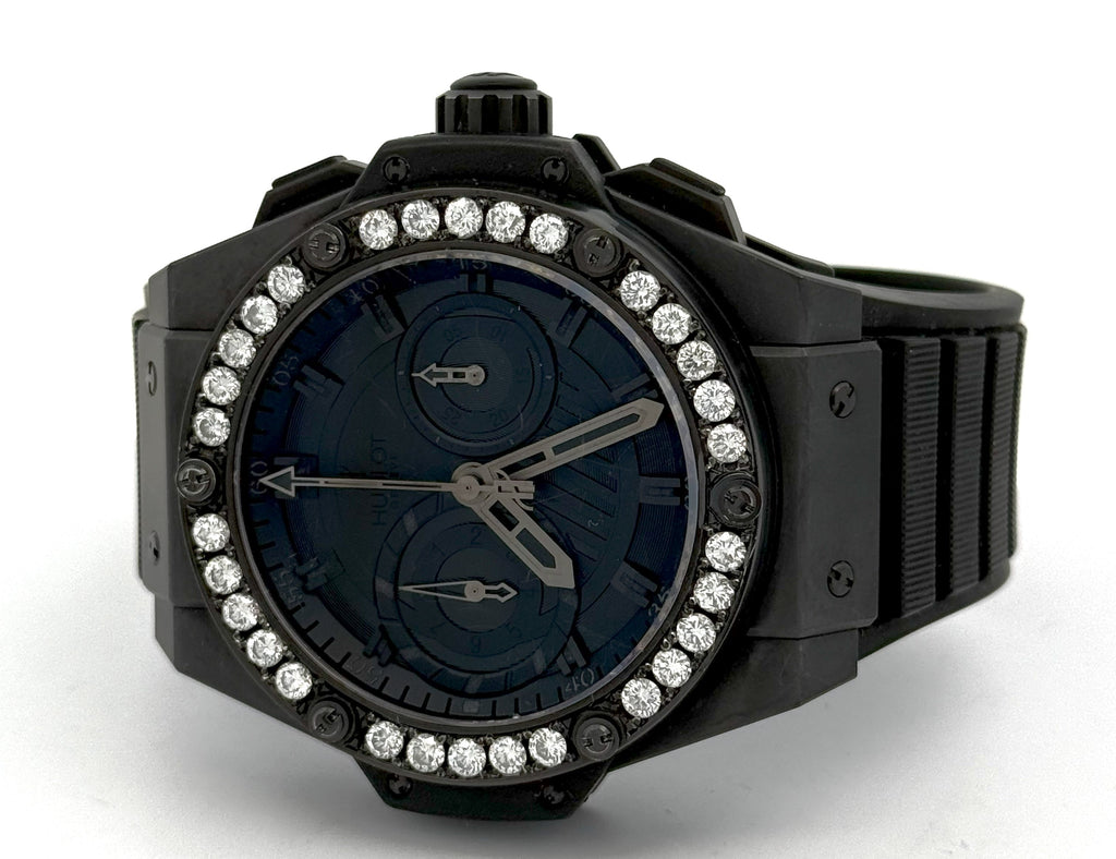 HUBLOT King Power Geneve Edition All Black Watch 48mm (Pre-owned)