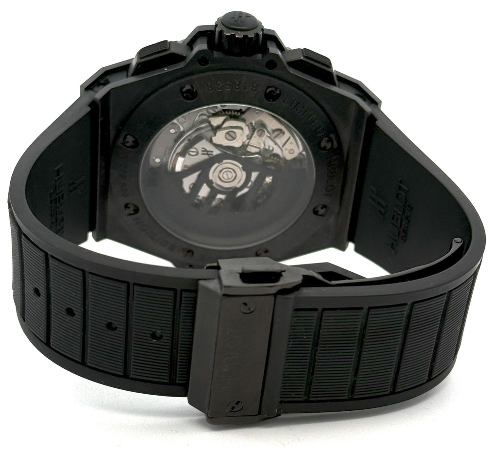 HUBLOT King Power Geneve Edition All Black Watch 48mm (Pre-owned)