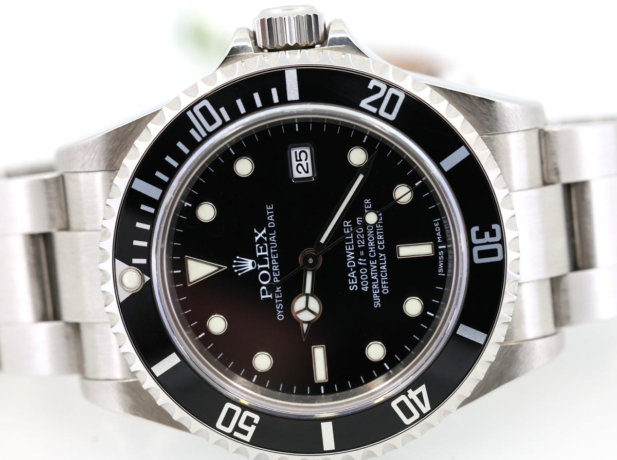 Pre-Owned Rolex Submariner 40mm Stainless Steel Watch 16600 Ceramic Bezel, S103900