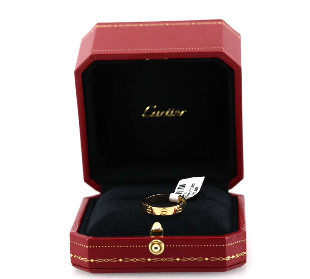 Cartier LOVE ring, small model, S108876 (Pre-owned)
