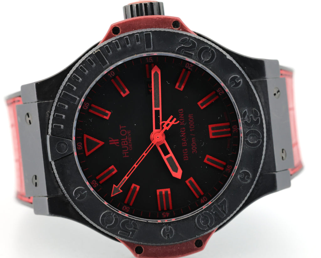 HUBLOT Big Bang Black Dial Ceramic Men's Watch 48mm (Pre-owned)