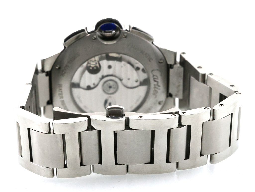 Cartier Ballon Bleu Chronograph 42mm, W6920002, S107242 (Pre-owned)