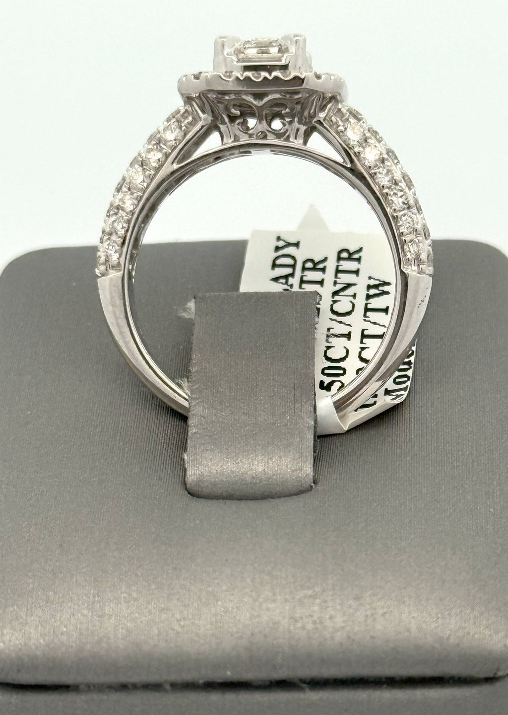 14k White Gold 2.75CT Diamond Engagement Ring Size 7.25 S108492