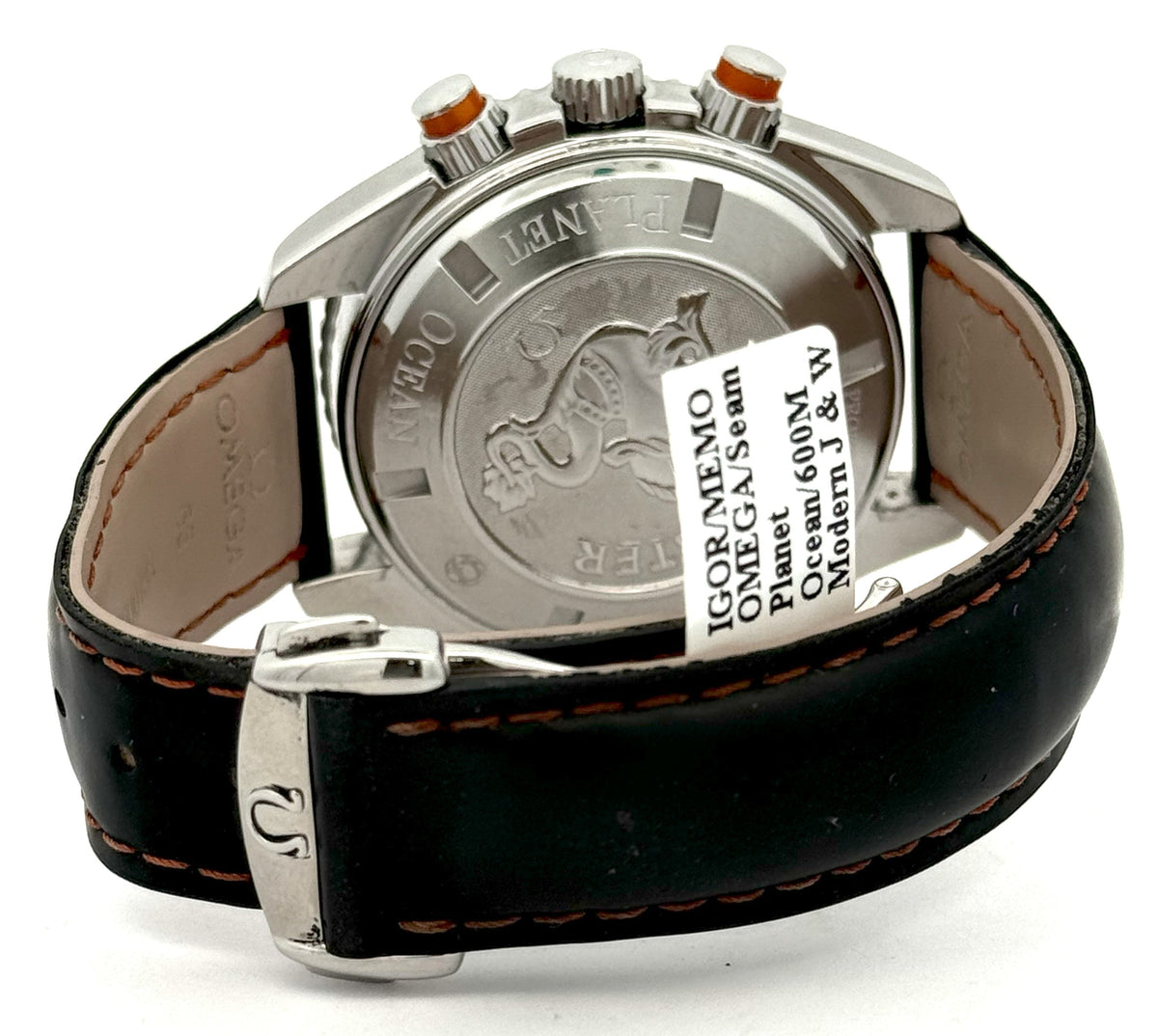 Omega Seamaster PLANET OCEAN 600M 45.5 MM Preowned Ref 2918.50.38