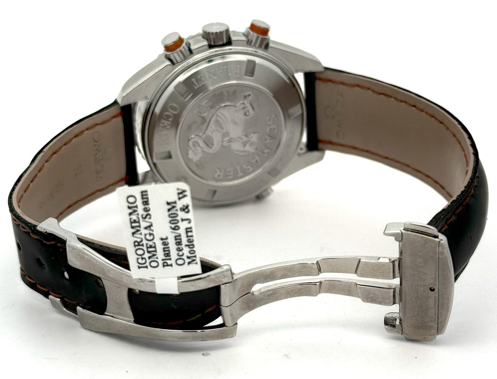 Omega Seamaster PLANET OCEAN 600M 45.5 MM Preowned Ref 2918.50.38