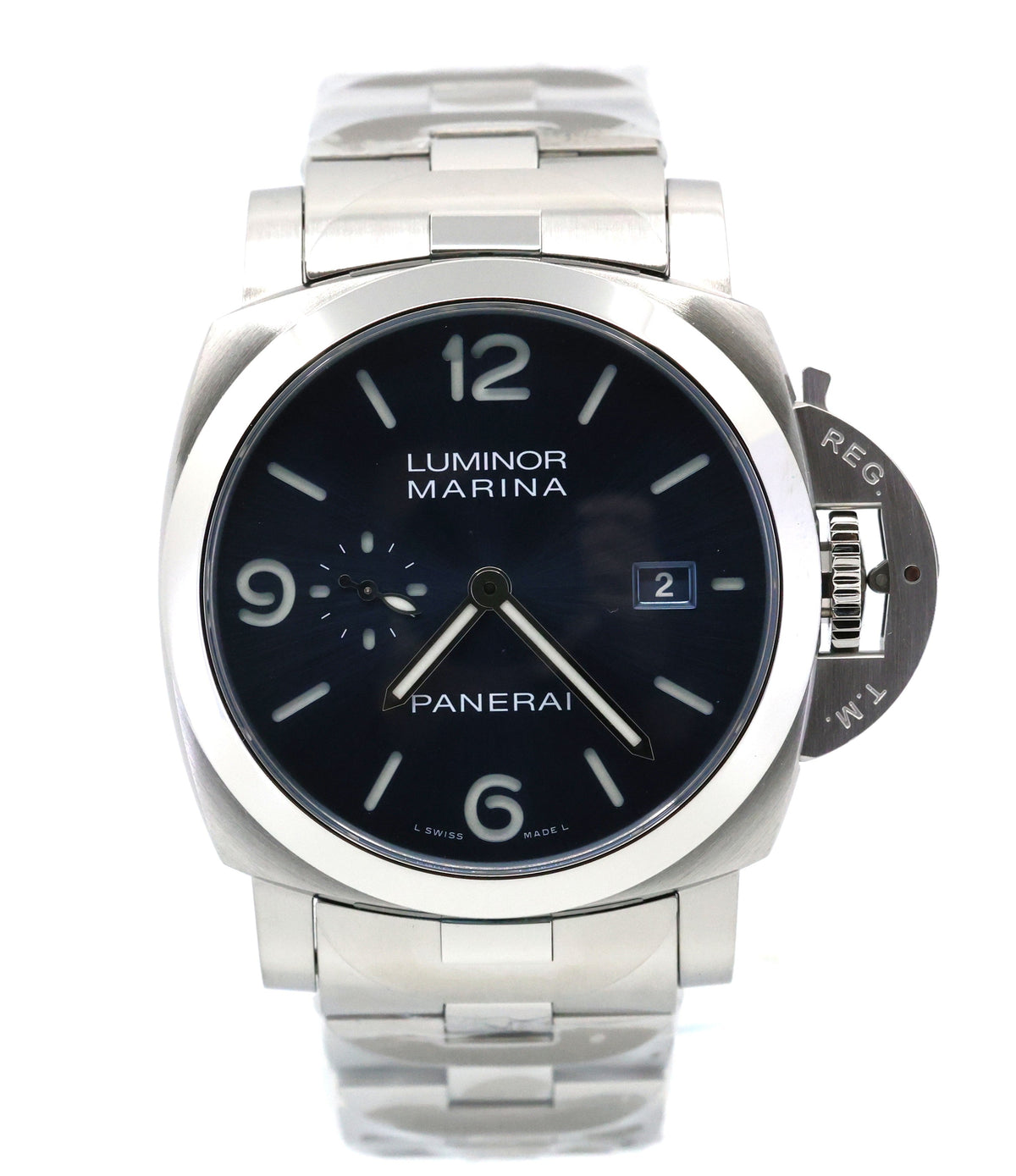 Panerai Luminor Marina Auto 44mm, Steel, PAM03323 - PAM 3323, S16872 Brand New! Box/Card
