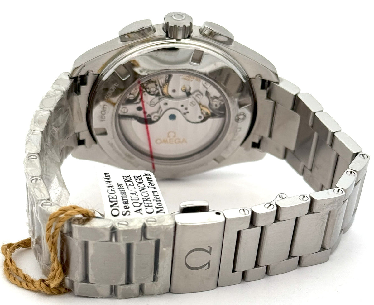 Omega Seamaster AQUA TERRA 150M- COAXIAL GMT CHRONOGRAPH 44M 231.10.44.50.09.001