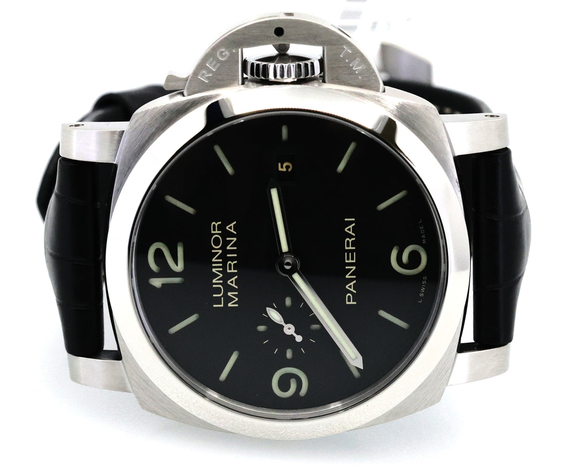 Panerai Luminor Marina 44mm, Steel, PAM03312 - PAM 3312, S16886; Brand New! Box/Card