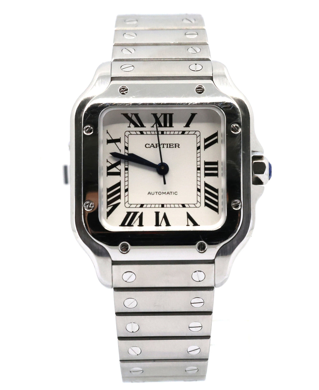 Cartier Santos WSSA0010 Medium Watch, S16894 (Pre-owned)