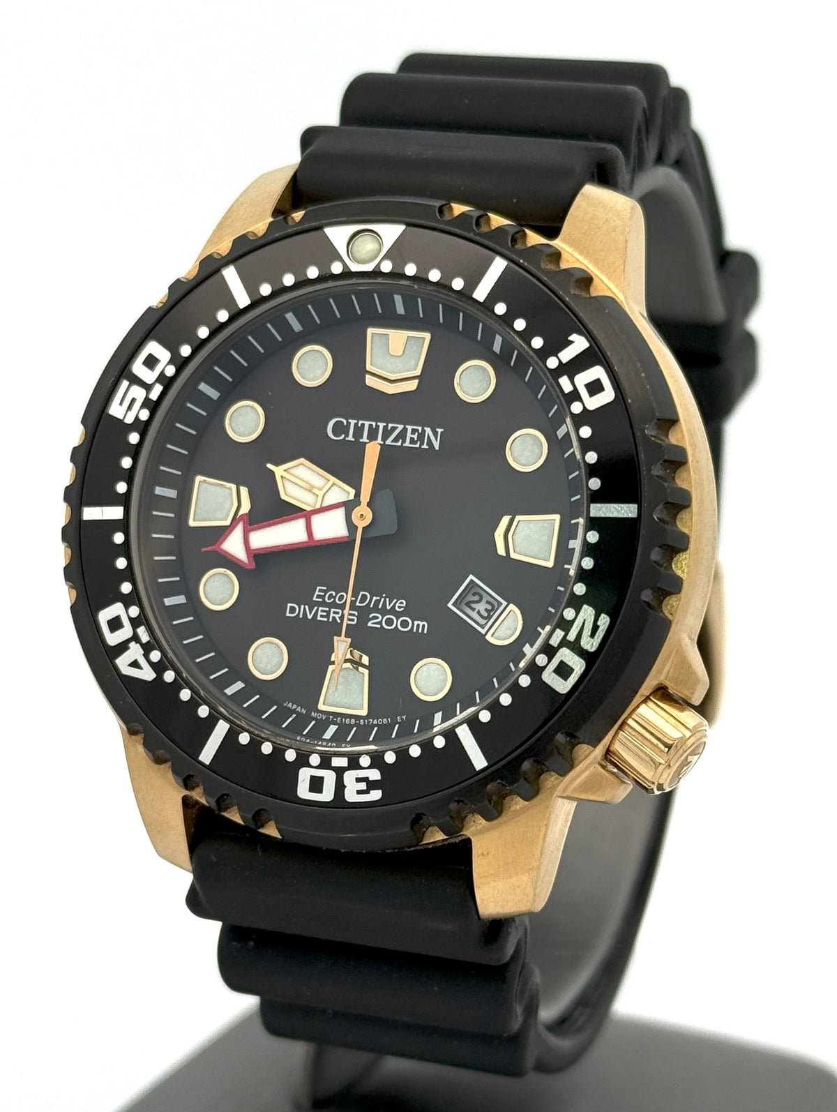 Citizen Promaster Dive Eco-Drive 44mm Gold Tone Watch, BN0152-06E