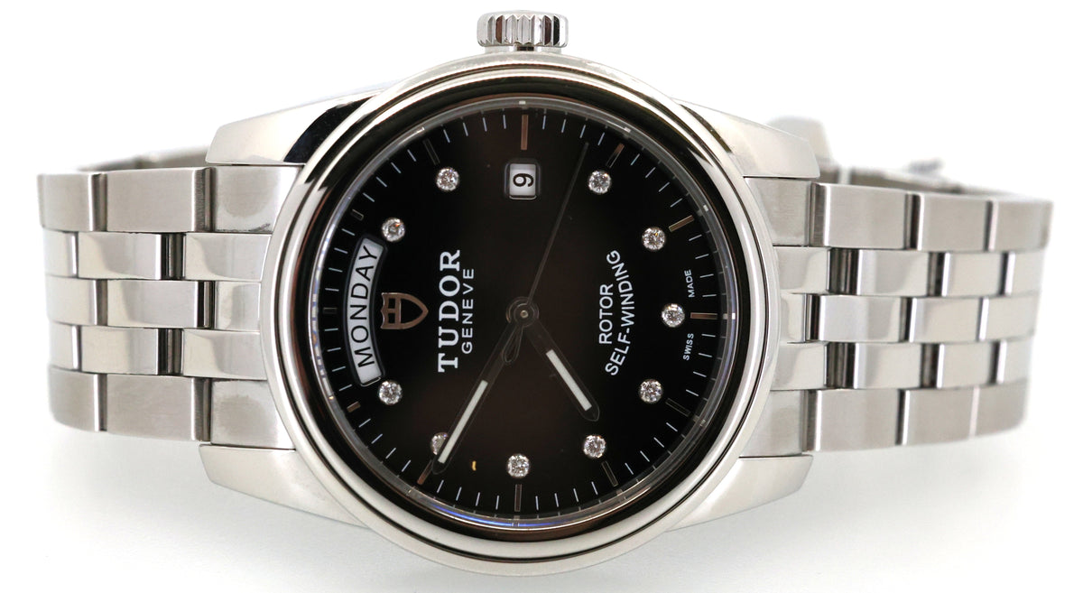 Tudor Glamour Date-Day 39mm Men's Watch M56000-0008, S108954 (Pre-owned)