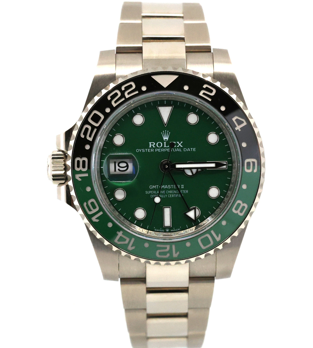 Pre-Owned Rolex GMT-Master II 126729VTNR, White Gold Watch 40mm