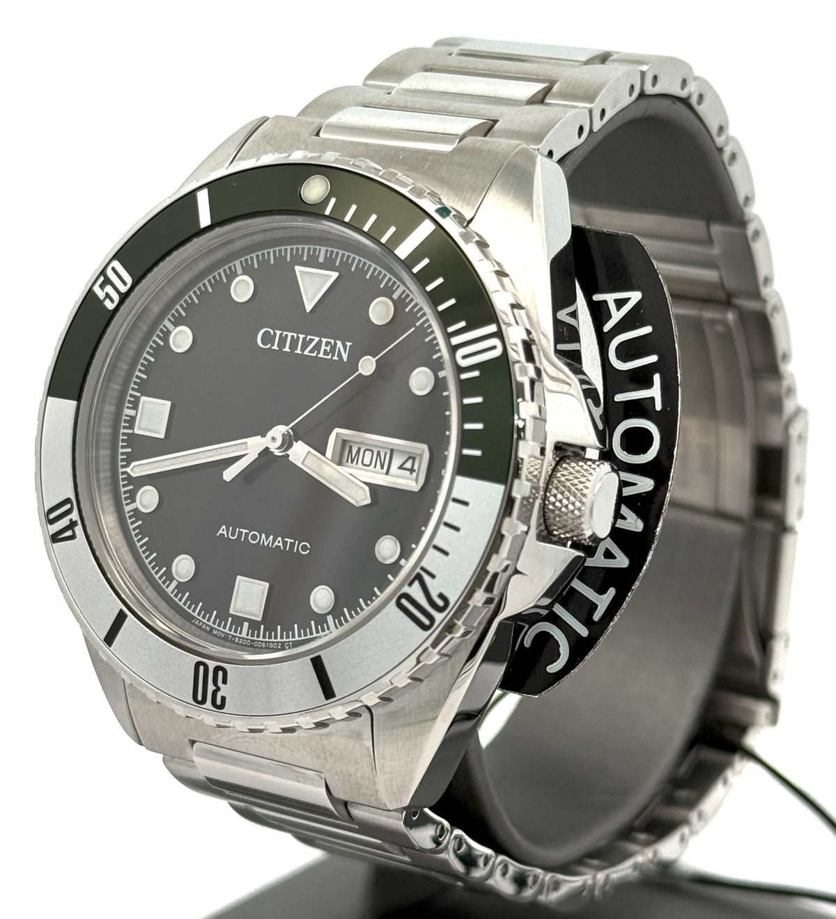 Citizen Sport Automatic Stainless Steel Black dial 42mm Watch, NH7531-50E