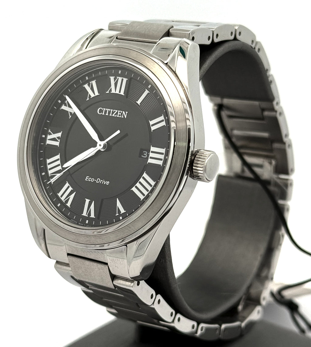 Citizen Arezzo Black Dial 40MM Men's Watch, AW1690-51E