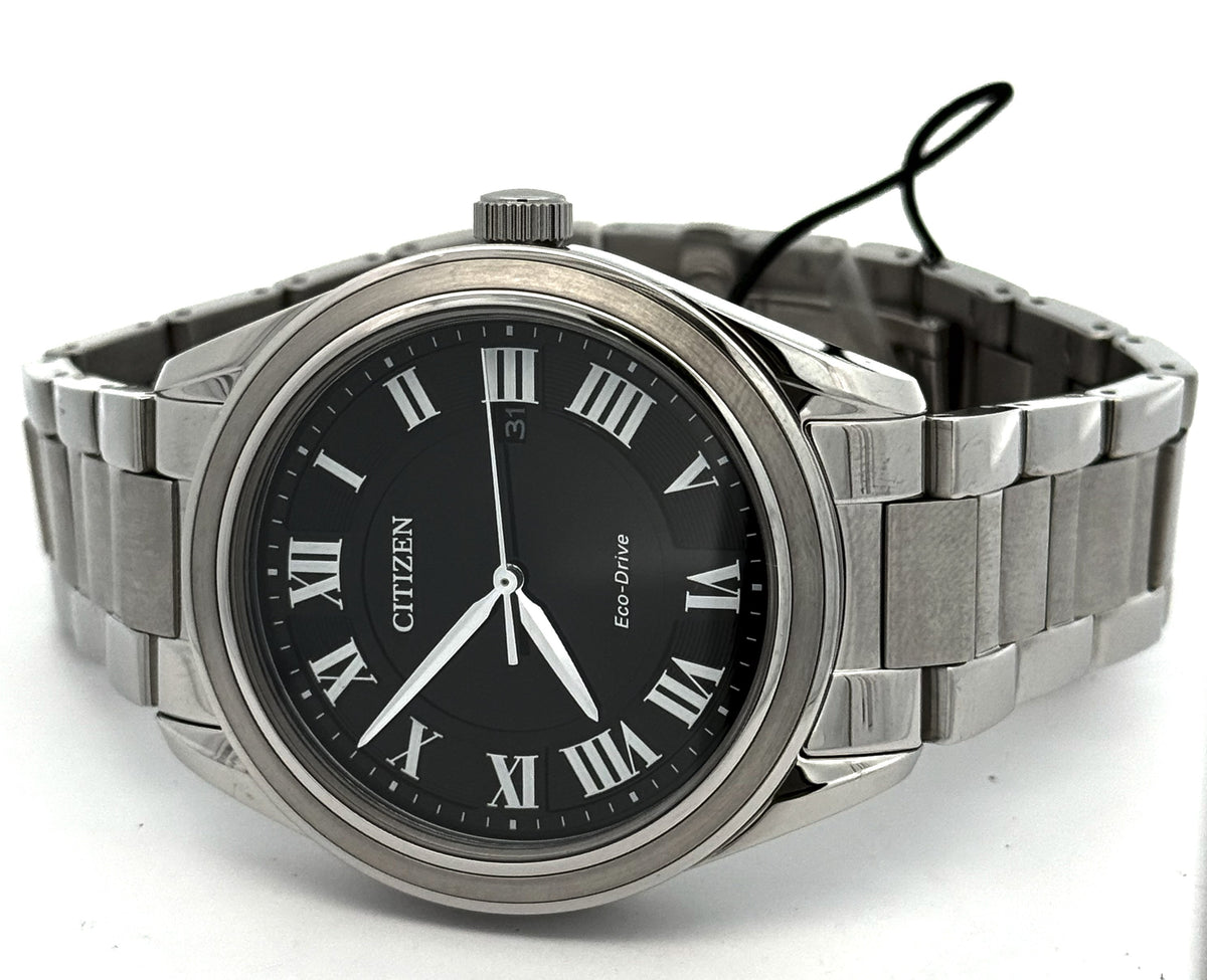Citizen Arezzo Black Dial 40MM Men's Watch, AW1690-51E