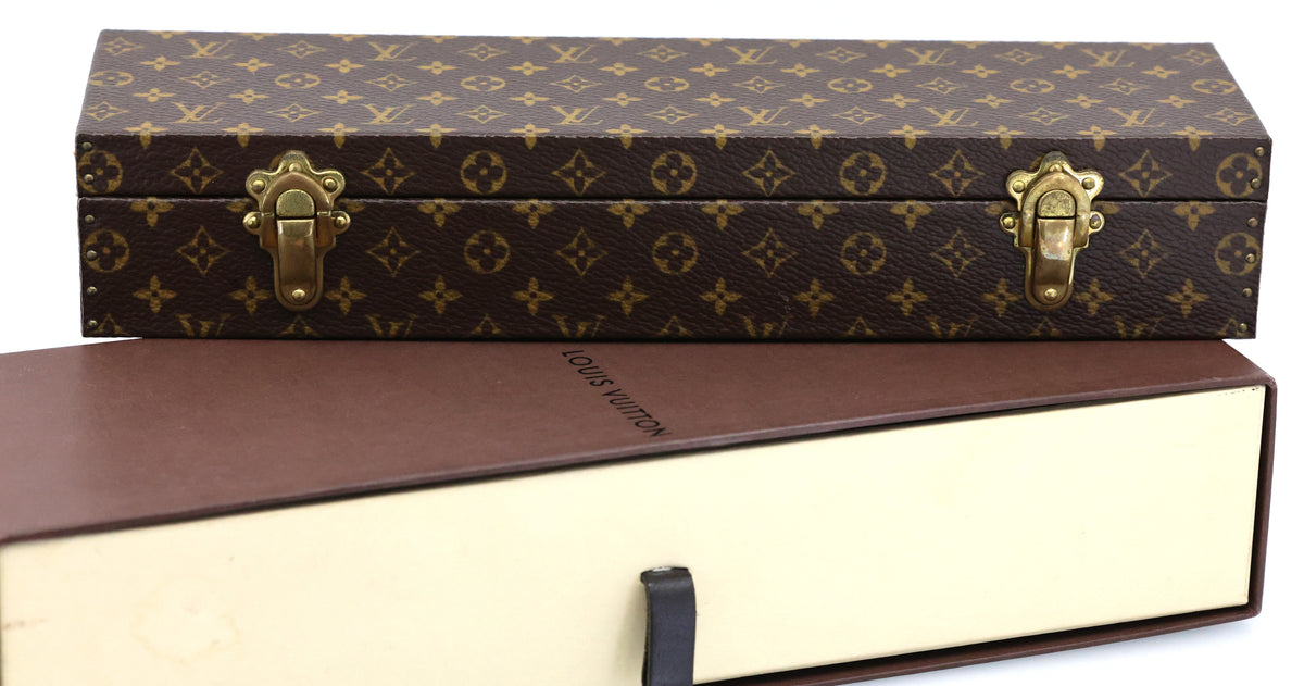 Louis Vuitton Monogram Accessory Case Jewelry Box LV Auth (Pre-owned)