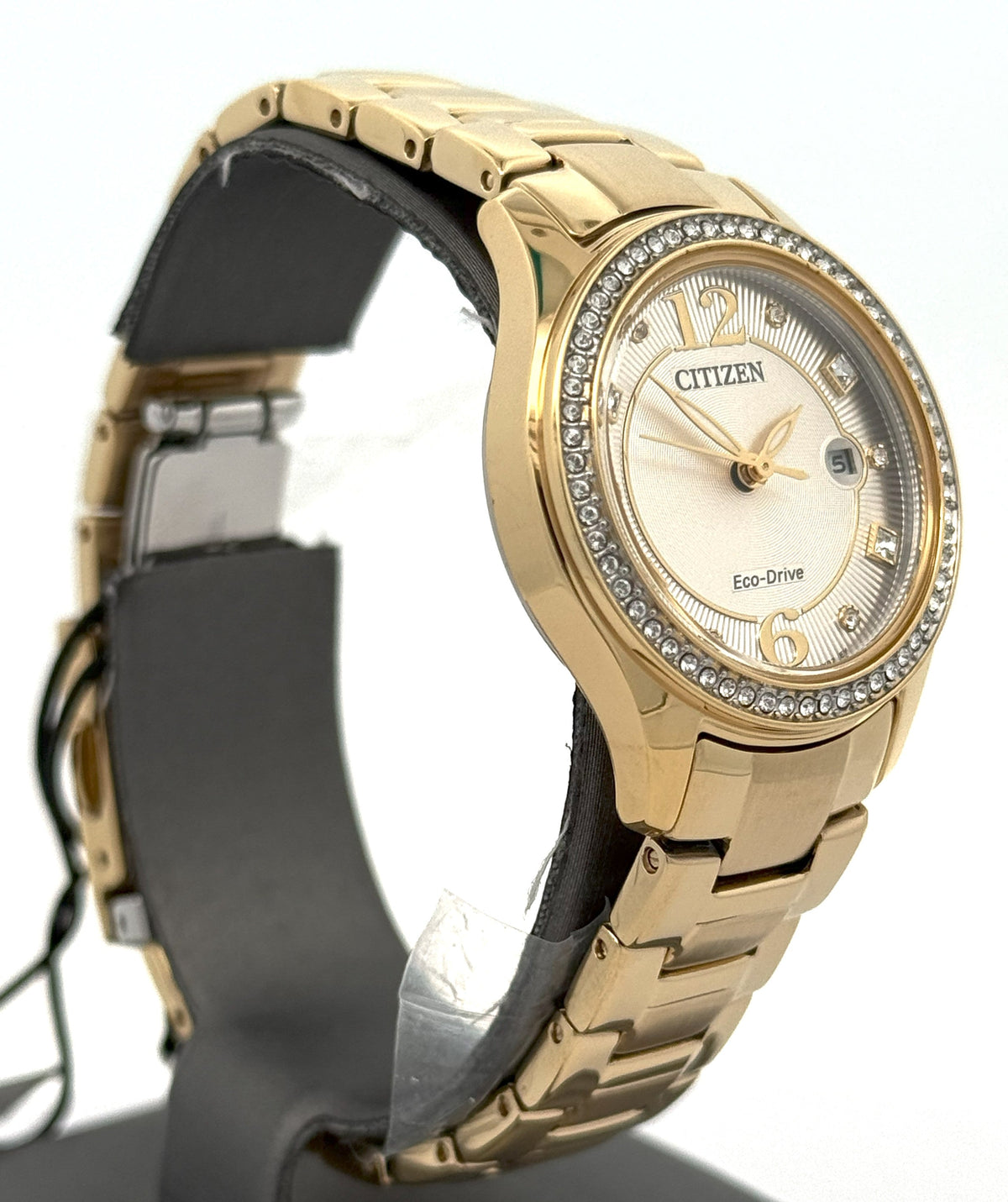 Citizen Crystal Eco Drive 30MM Ladies Watch, FE1147-79P