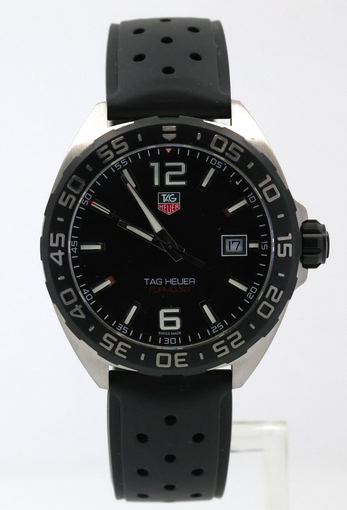 TAG Heuer Formula 1 Date Quartz, 41 mm, Steel, WAZ1110.FT8023, S108973 (Pre-owned)