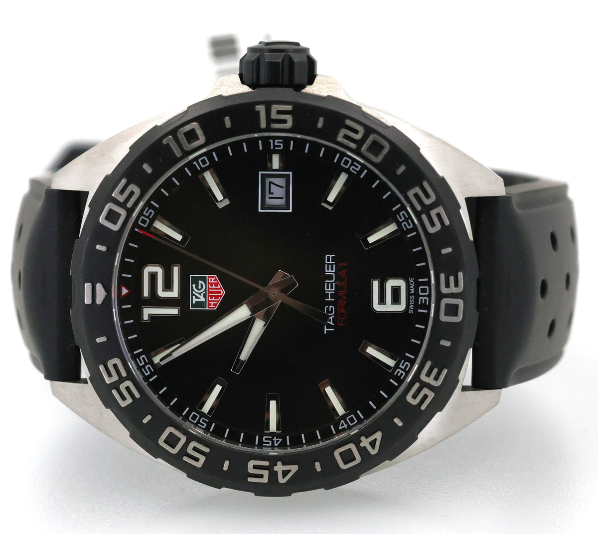 TAG Heuer Formula 1 Date Quartz, 41 mm, Steel, WAZ1110.FT8023, S108973 (Pre-owned)
