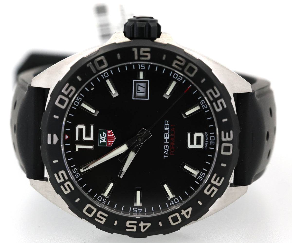 TAG Heuer Formula 1 Date Quartz, 41 mm, Steel, WAZ1110.FT8023, S108973 (Pre-owned)