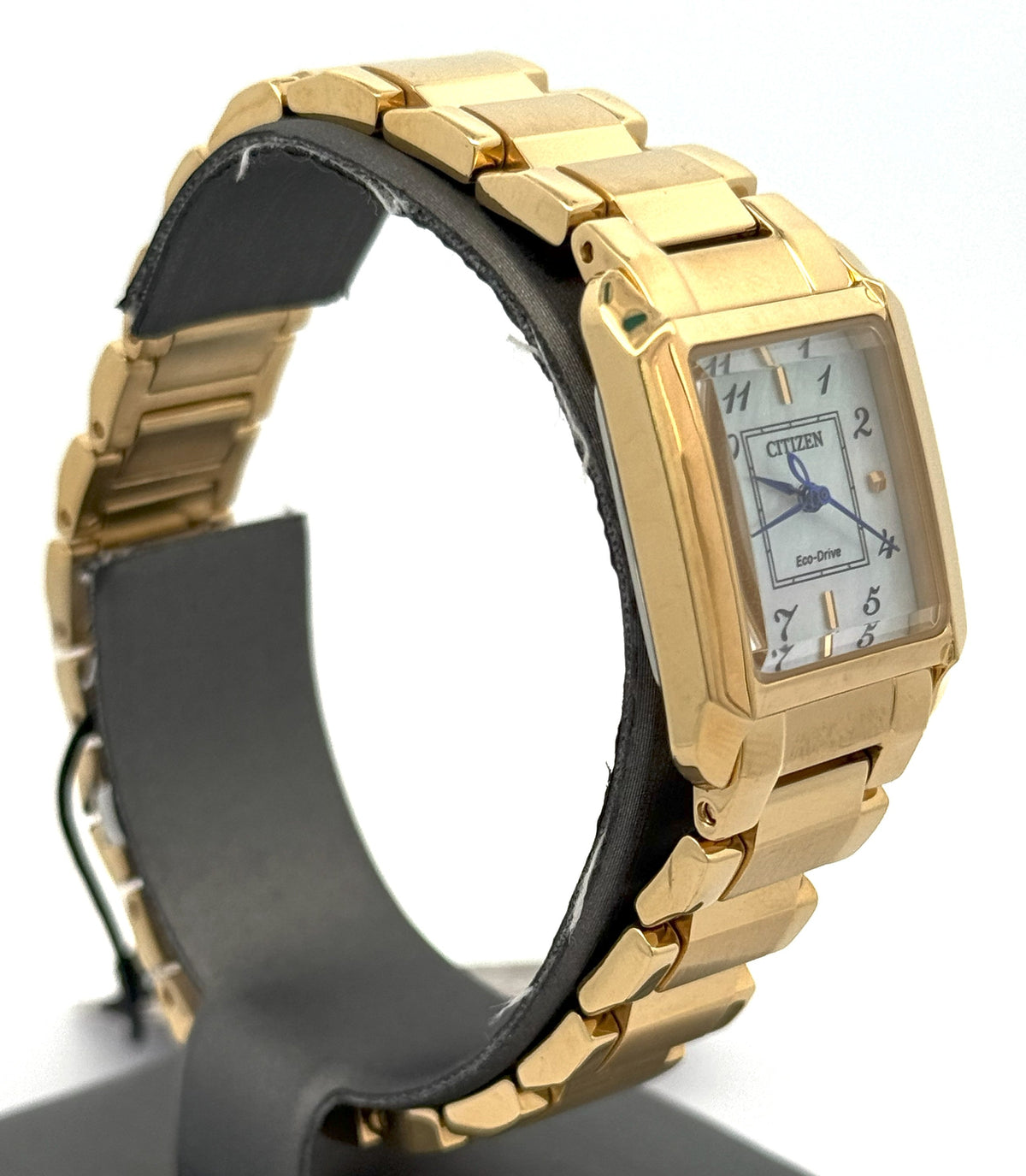Citizen Bianca Gold Tone Stainless Steel White dial 22mm Watch, EW5602-57D