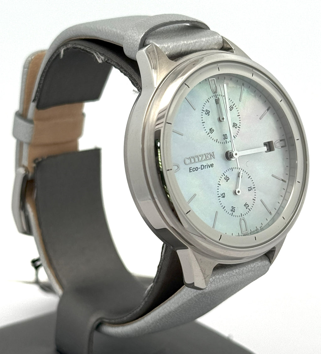 Citizen Chandler Eco Drive 39mm White Dial Watch, FB2000-03D