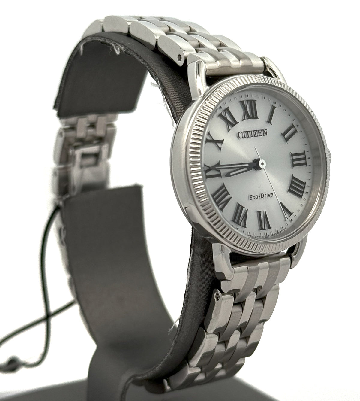 Citizen Classic Coin Edge 29 MM Stainless Steel Ladies Watch, EM1050-56A