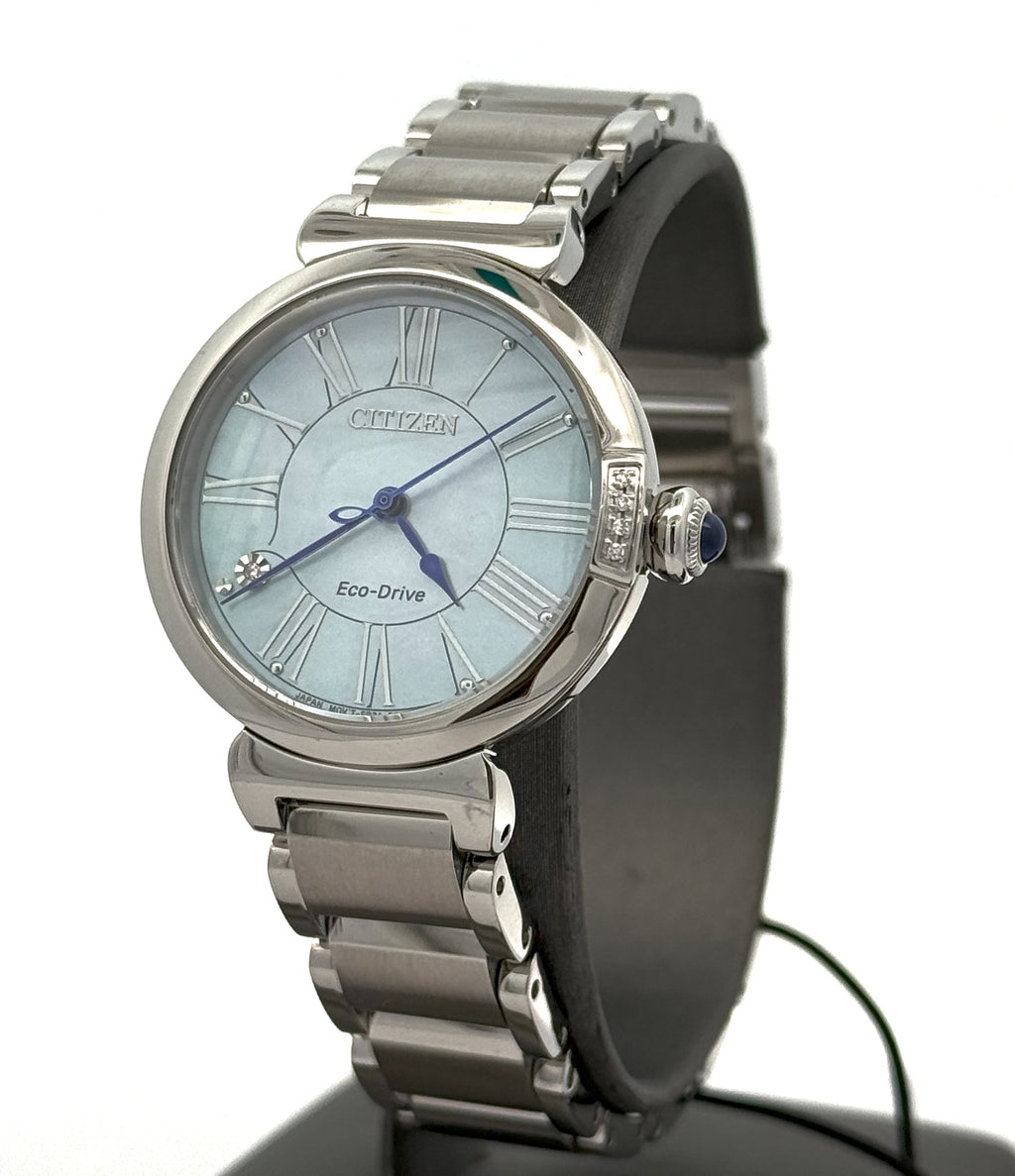 Citizen L Mae 29.5MM Stainless Steel Ladies Watch, EM1060-52N