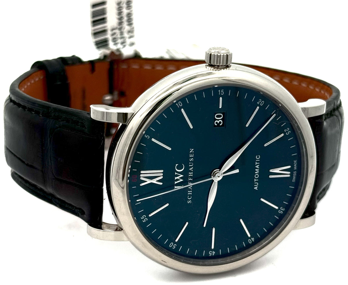 IWC Portofino Automatic Watch 40MM Blue DIAL - IW356512, S14031
