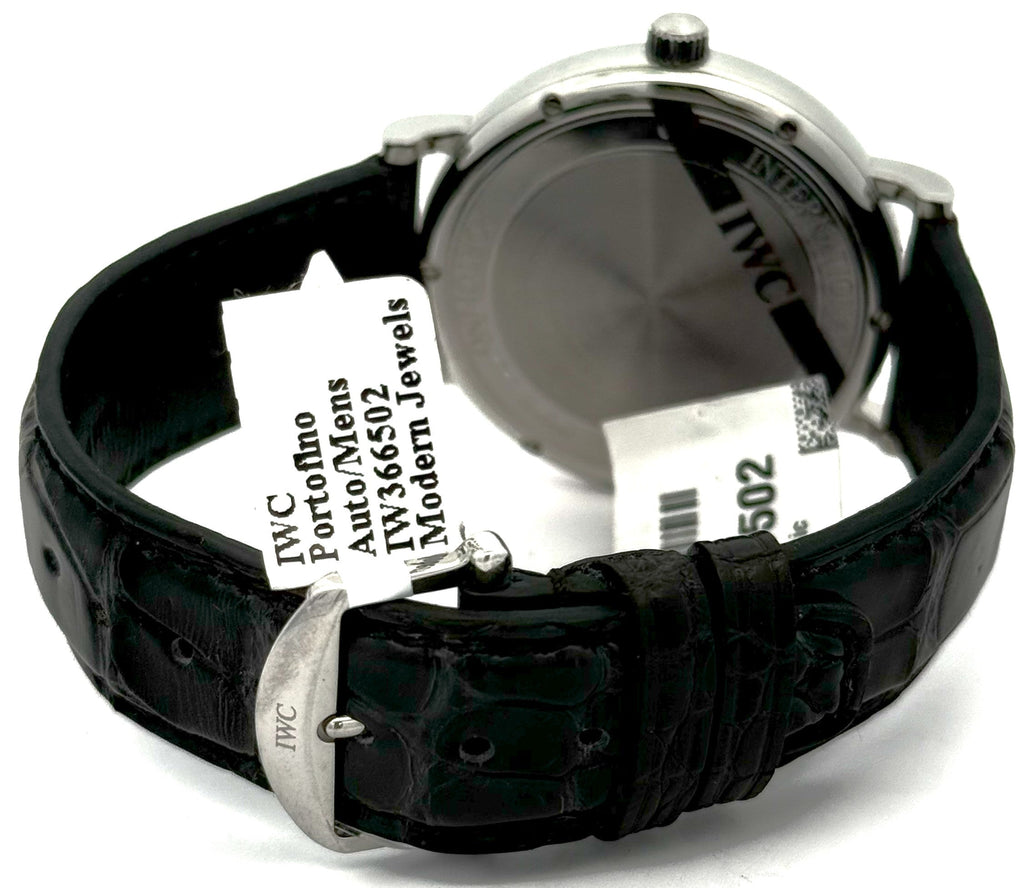 IWC Portofino Automatic Watch 40MM Black DIAL - IW356502, S14399