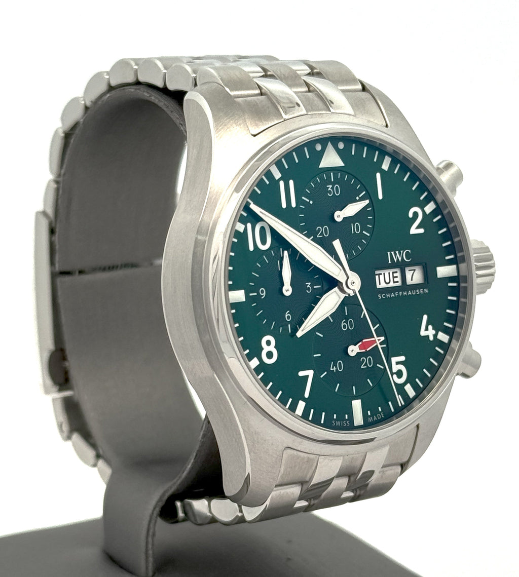 IWC PILOT’S WATCH CHRONOGRAPH 41MM - IW388104 - GREEN