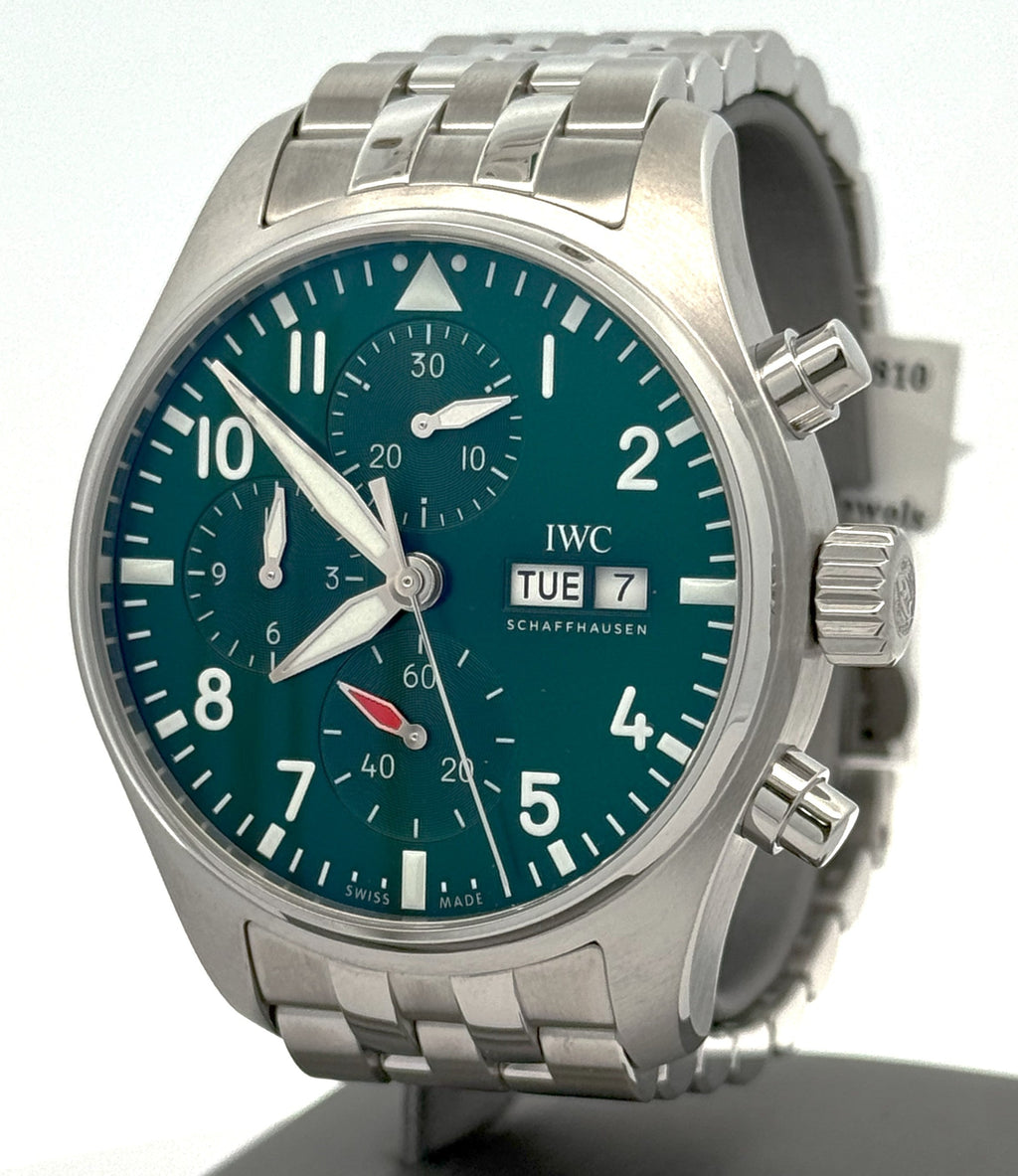 IWC PILOT’S WATCH CHRONOGRAPH 41MM - IW388104 - GREEN