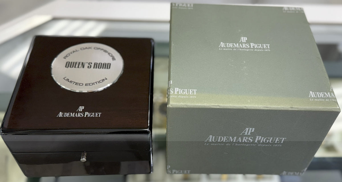 Audemars Piguet Royal Oak Offshore "Queen's Road" Limited Edition Watch Box - Original Set
