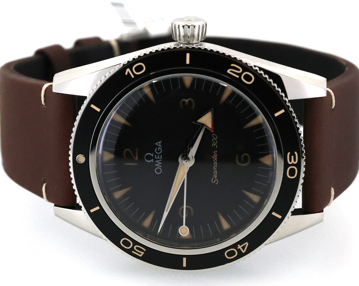 OMEGA Seamaster Automatic Chronometer Black Dial Men's Watch 234.32.41.21.01.001, S17023