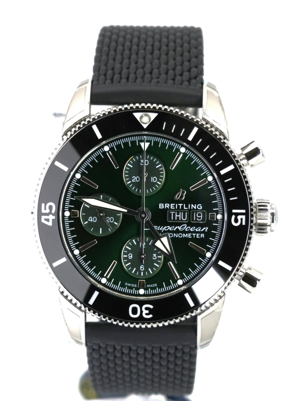 Breitling Superocean Heritage Chronograph 44mm Green Dial, A13313121L1S1, S17043