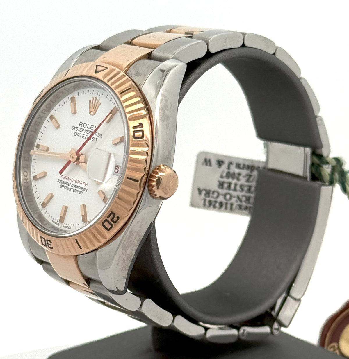 Pre-Owned Rolex Datejust Turn-O-Graph 36mm Watch, 116261, S105810