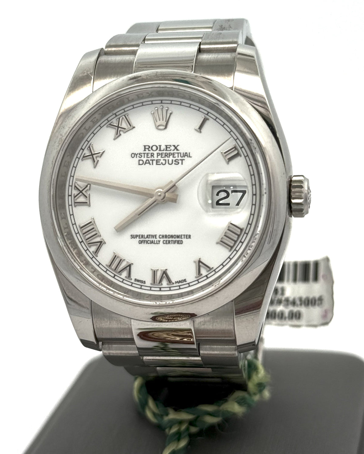 Pre-Owned Rolex Datejust 36mm 116200 Watch, S105781