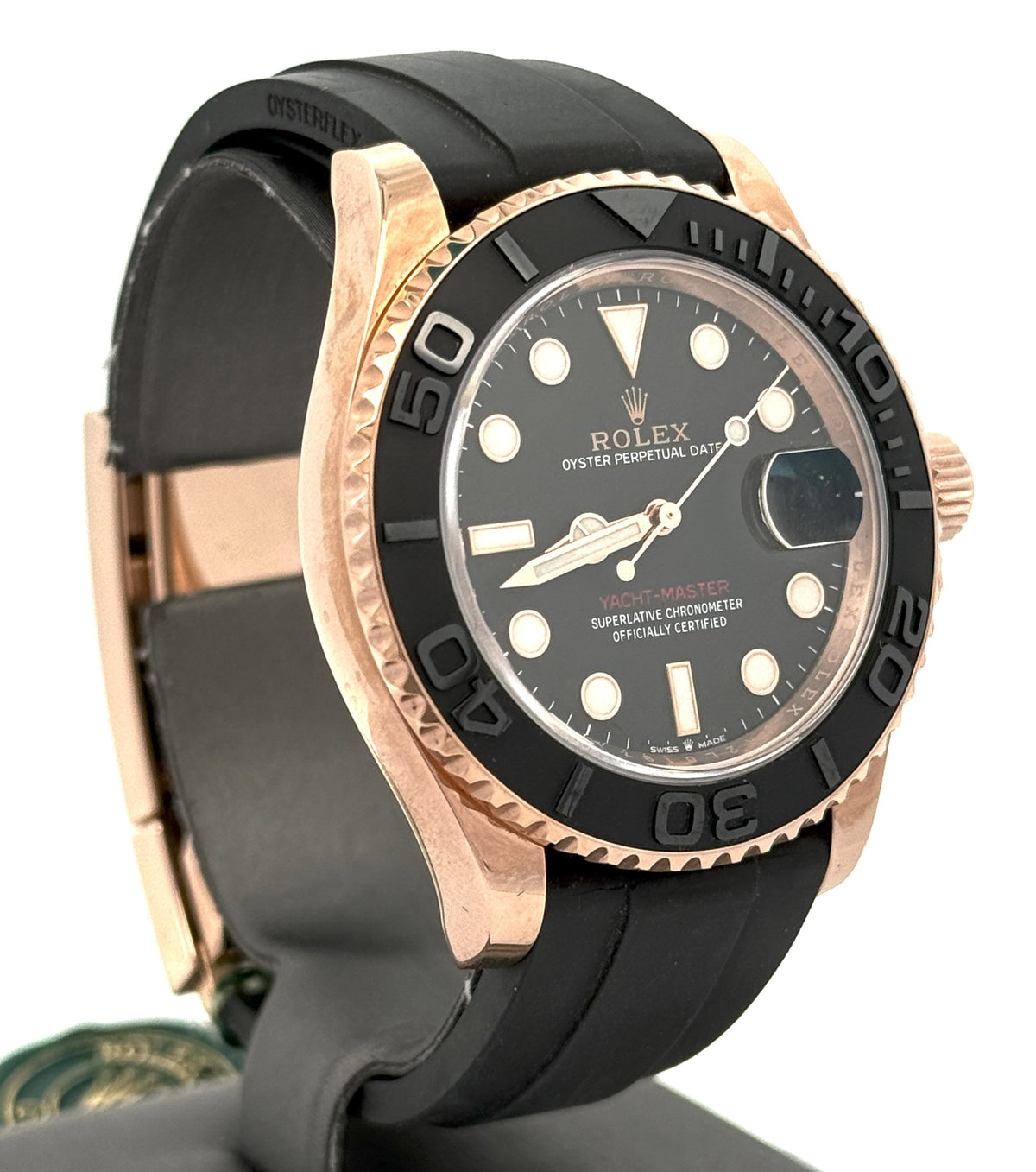 Pre-Owned Rolex Yacht-Master 126655 Rose Gold 40mm Watch, S15204