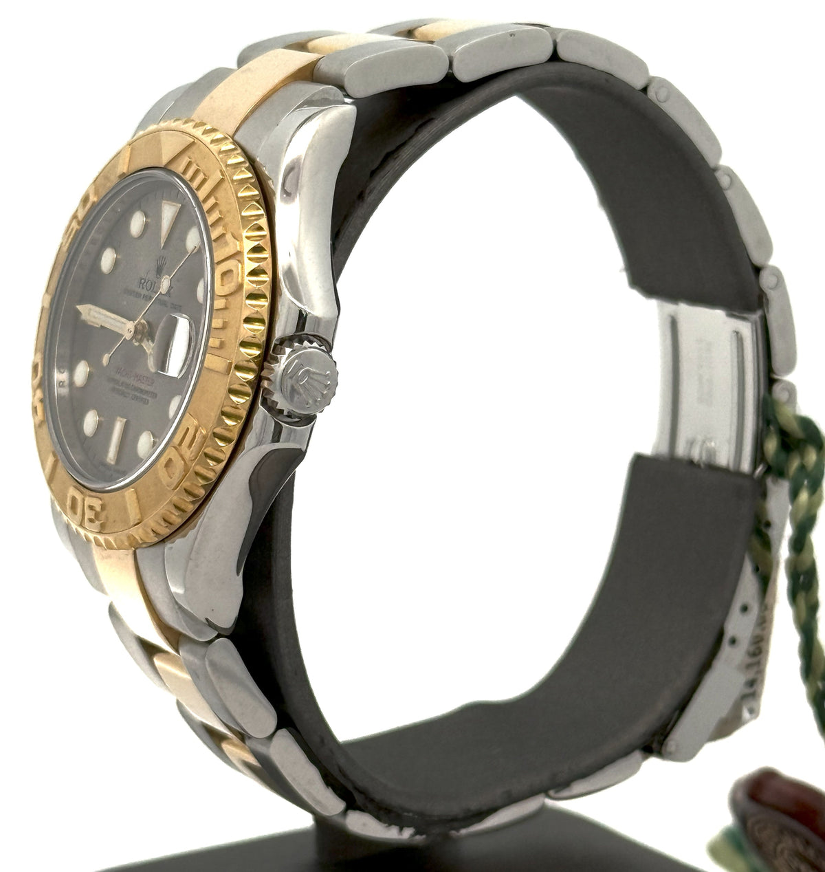 Pre-Owned Rolex Yacht-Master 168623 Yellow Gold & Steel 35mm Midsize Watch, S106462
