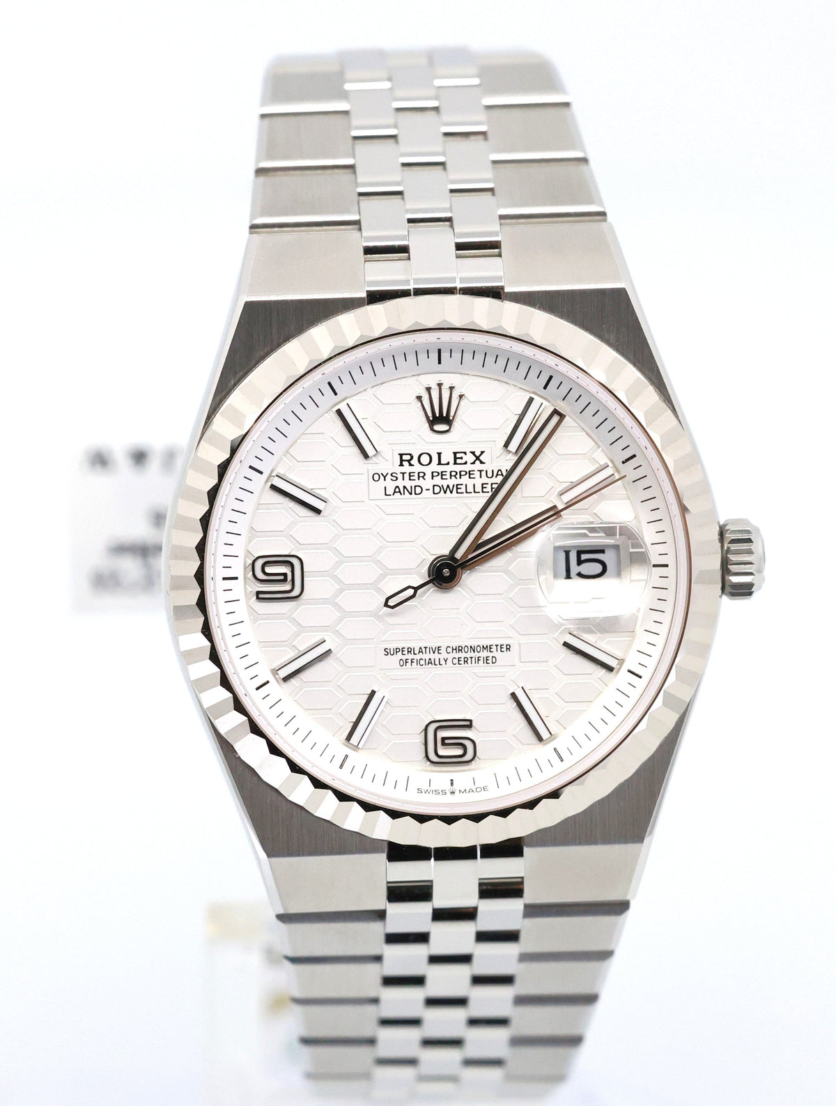 Rolex Land-Dweller 36mm Oystersteel and white gold, 127234, S109117