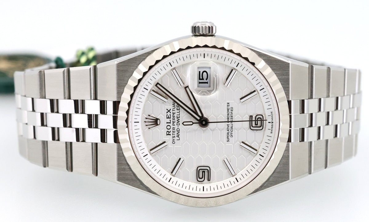 Rolex Land-Dweller 36mm Oystersteel and white gold, 127234, S109117