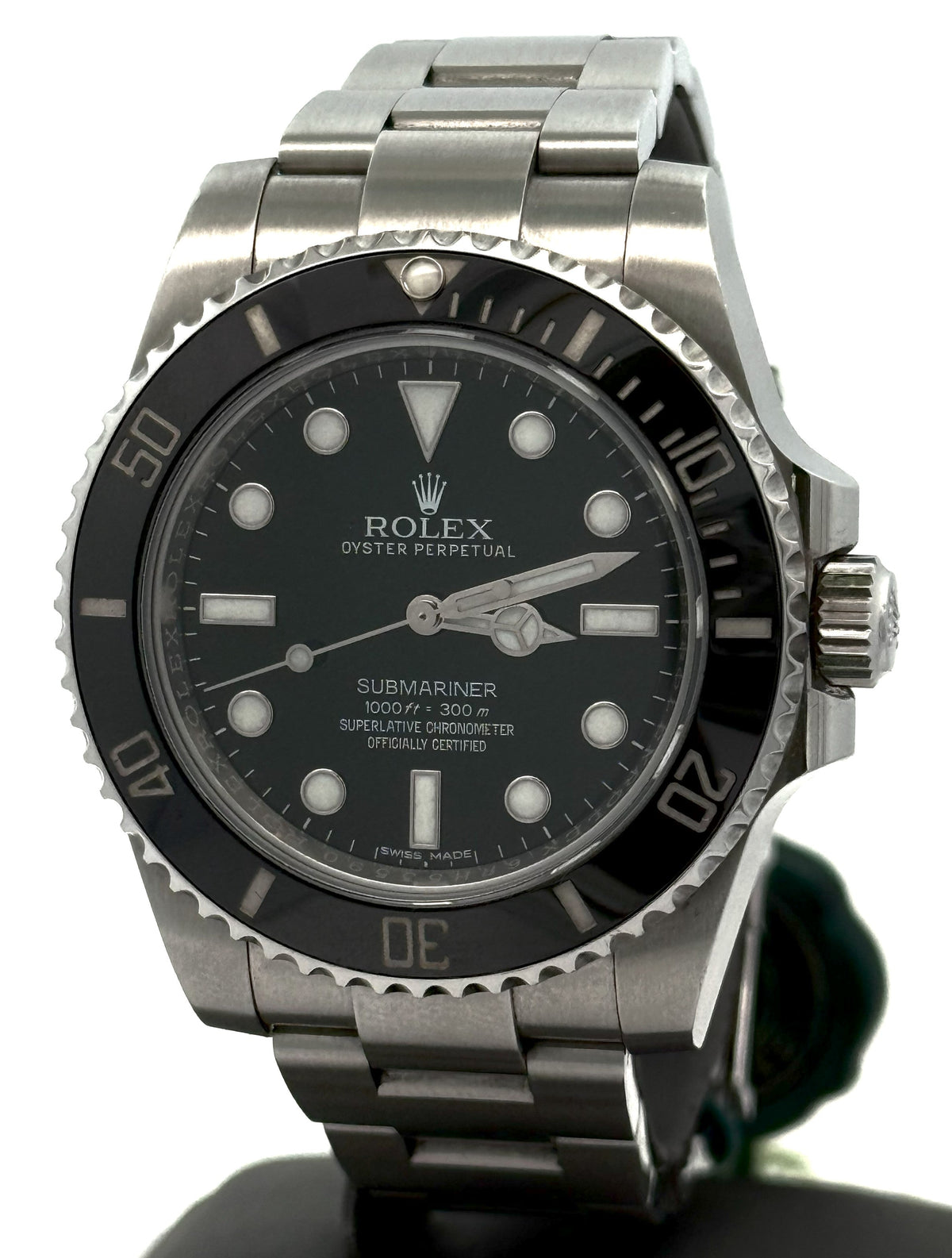 Pre-Owned Rolex Submariner Date 114060, Stainless Steel Watch 40mm, S16444