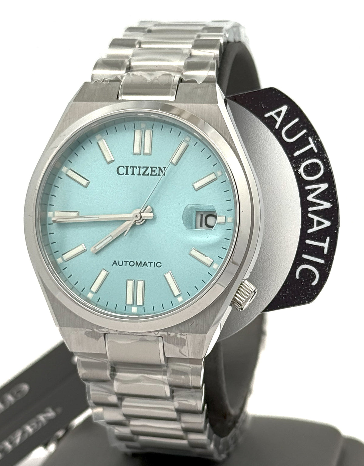 Citizen TSUYOSA Automatic Stainless Steel Blue Dial 37mm Watch, NJ0200-50L