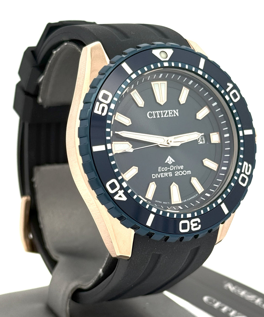Citizen Promaster Dive Dark Blue Dial 45mm Watch, BN0196-01L