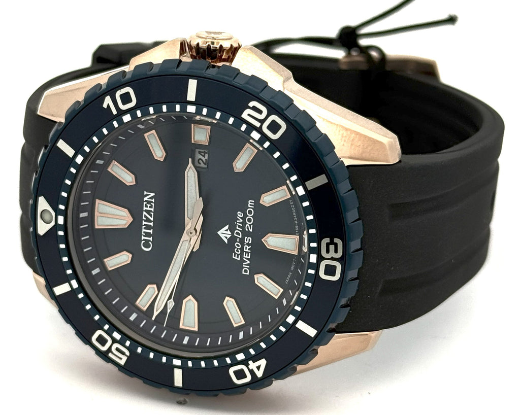 Citizen Promaster Dive Dark Blue Dial 45mm Watch, BN0196-01L