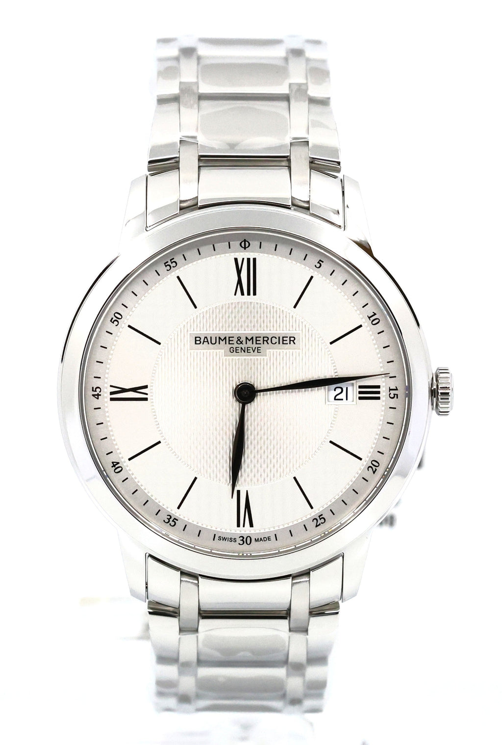 Baume & Mercier Classima M0A10883 Quartz Silver Dial Men's 40mm Watch, S17134