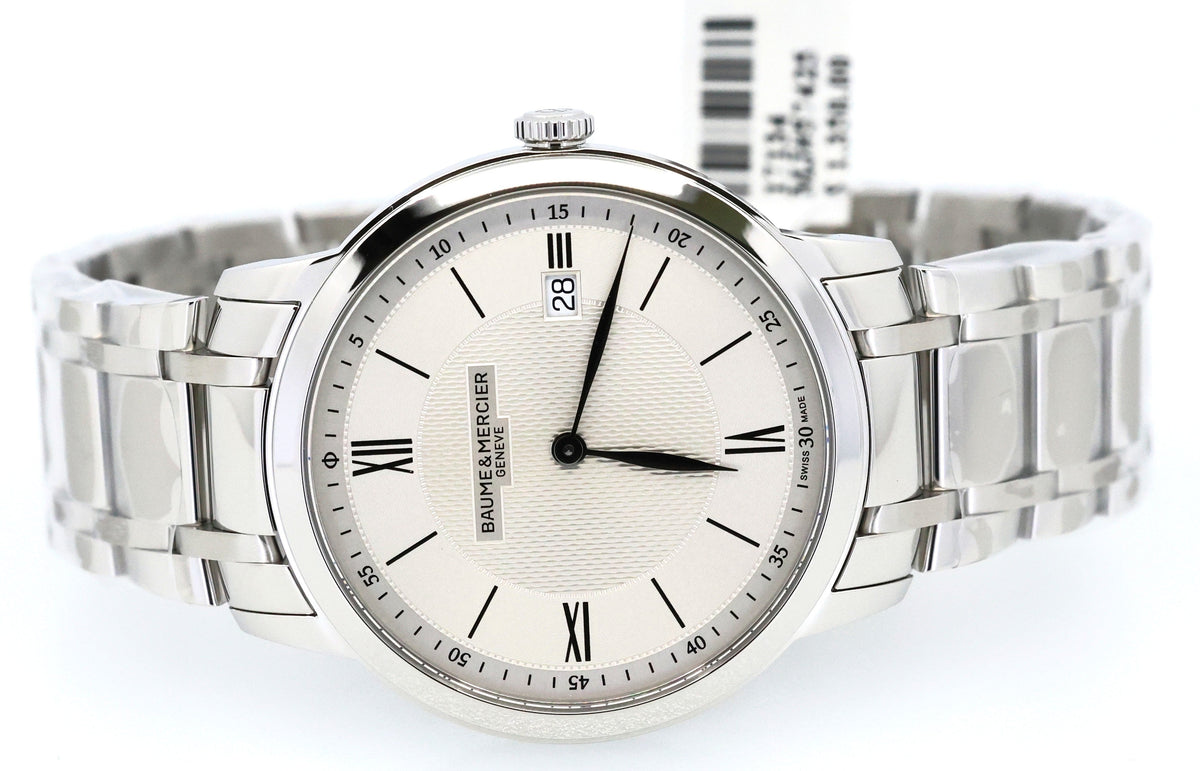 Baume & Mercier Classima M0A10883 Quartz Silver Dial Men's 40mm Watch, S17134
