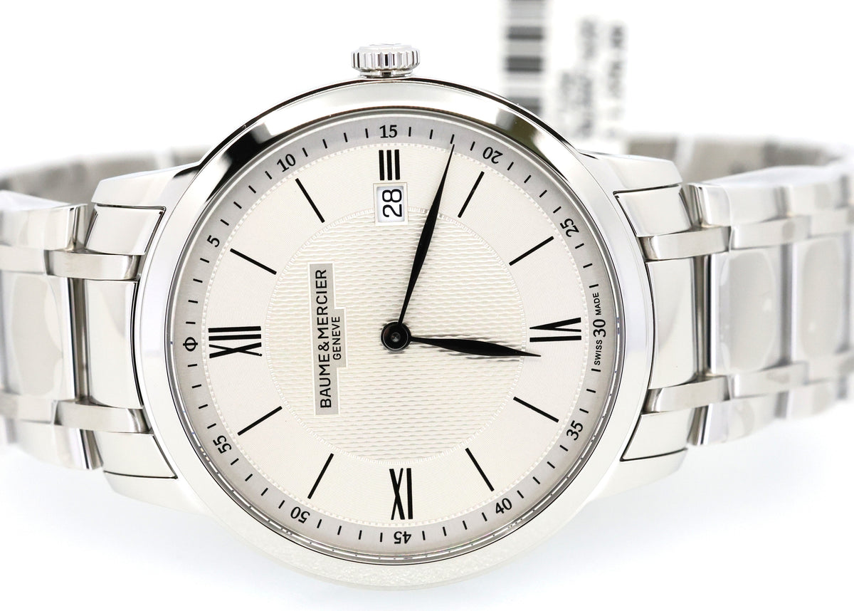 Baume & Mercier Classima M0A10883 Quartz Silver Dial Men's 40mm Watch, S17134